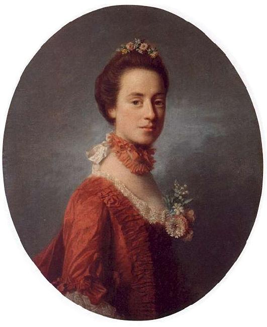 Allan Ramsay Lady Robert Manners oil painting image